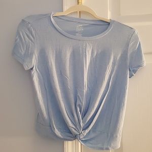 Aerie twist front crop top